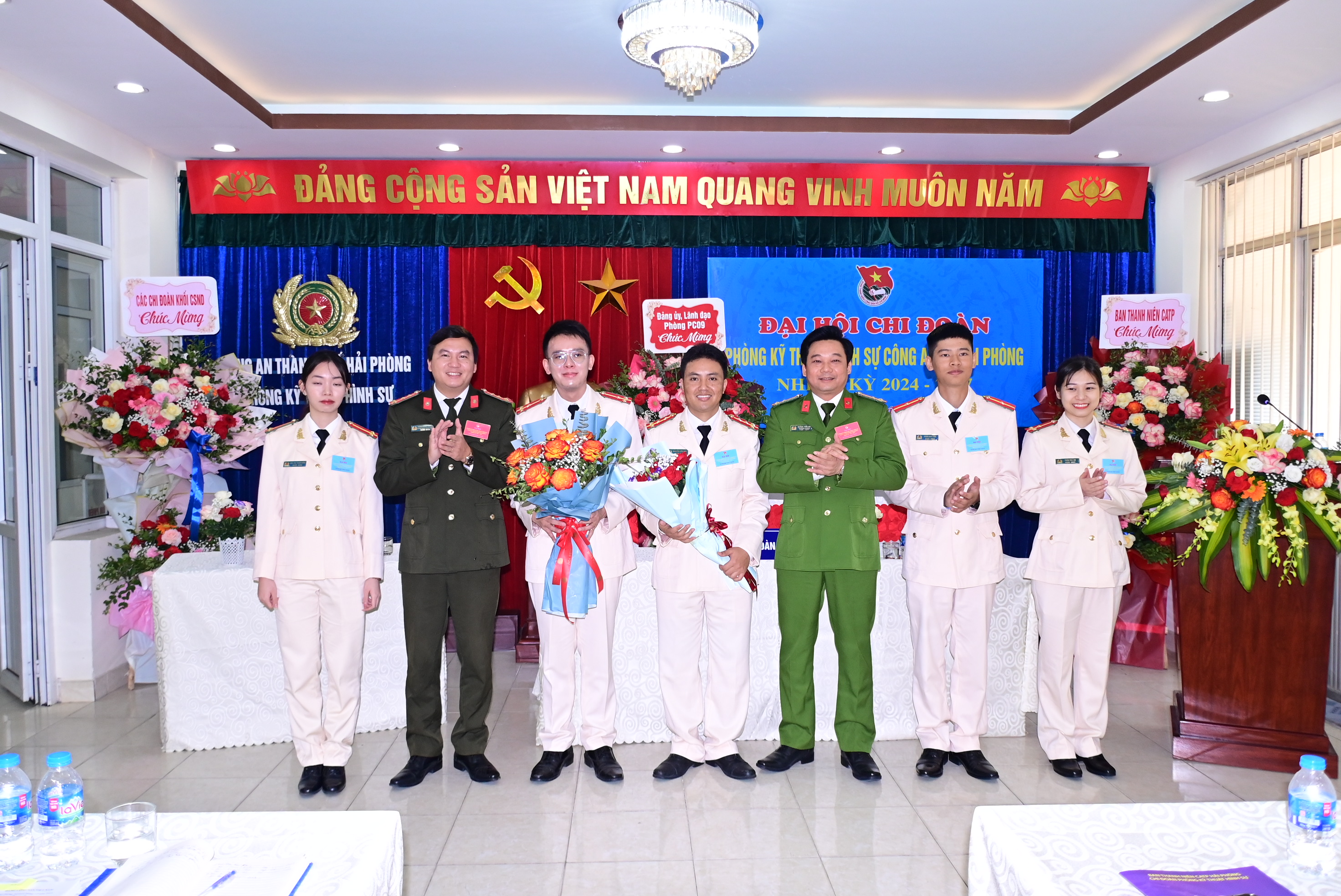 Chi đoàn Phòng Kỹ thuật hình sự  tổ chức đại hội điểm nhiệm kỳ 2024-2027 khối Cảnh sát nhân dân